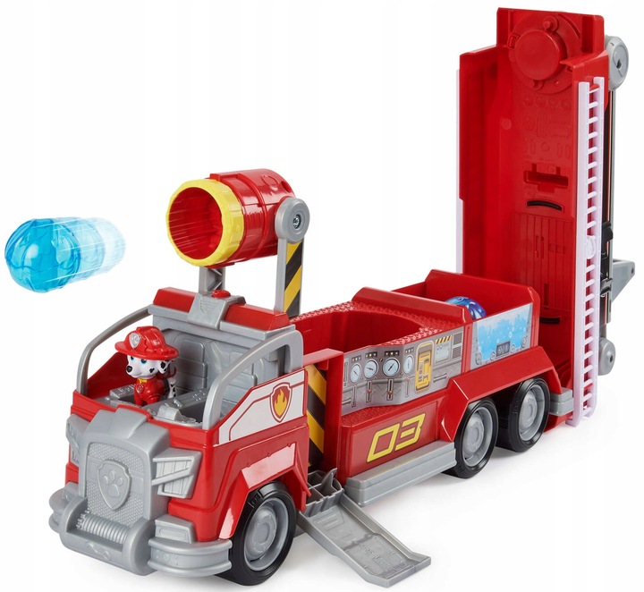 PSI PATROL MARSHALL THE MOVIE WIELKI WÓZ STRAŻACKI POJAZD