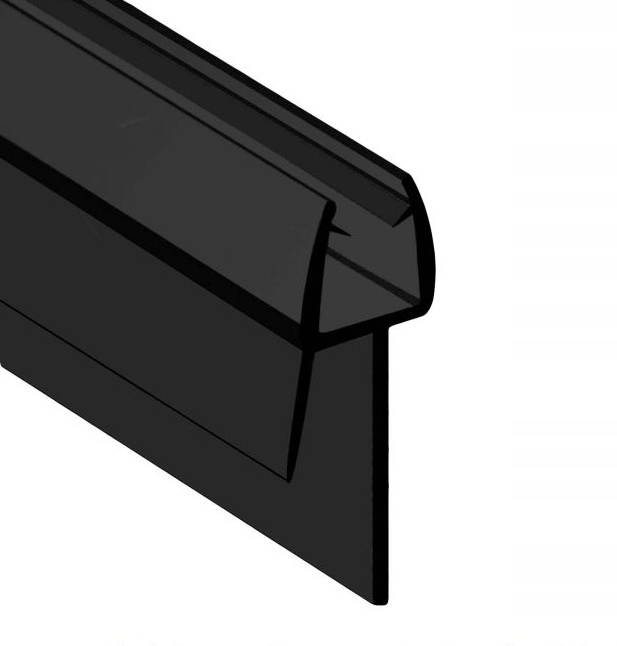 Uszczelka do kabiny prysznicowej CZARNA 6mm 100cm