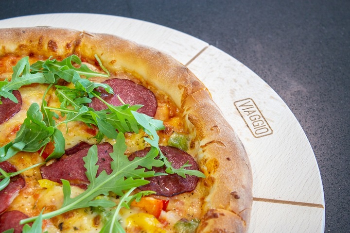 SZUFLA ŁOPATKA DESKA DO PIZZY VIAGGIO XXL + EBOOK GRATIS!