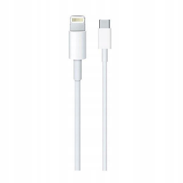 ORYGINALNA SZYBKA ŁADOWARKA DO APPLE IPHONE 20W+KABEL USB-C LIGHTNING 1M