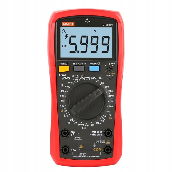 Miernik uniwersalny Uni-T UT890D+