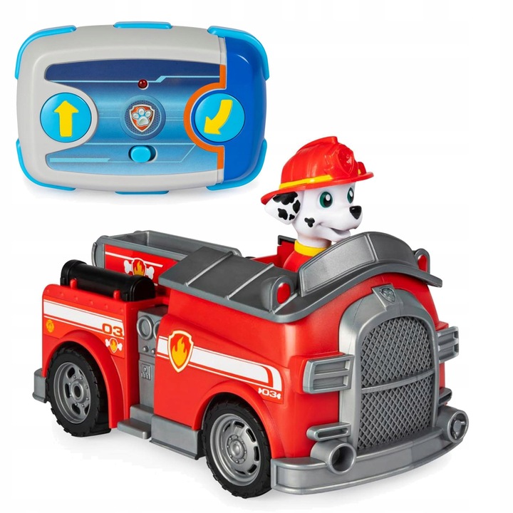 PSI PATROL MARSHALL POJAZD STRAŻ ZDALNIE STEROWANY