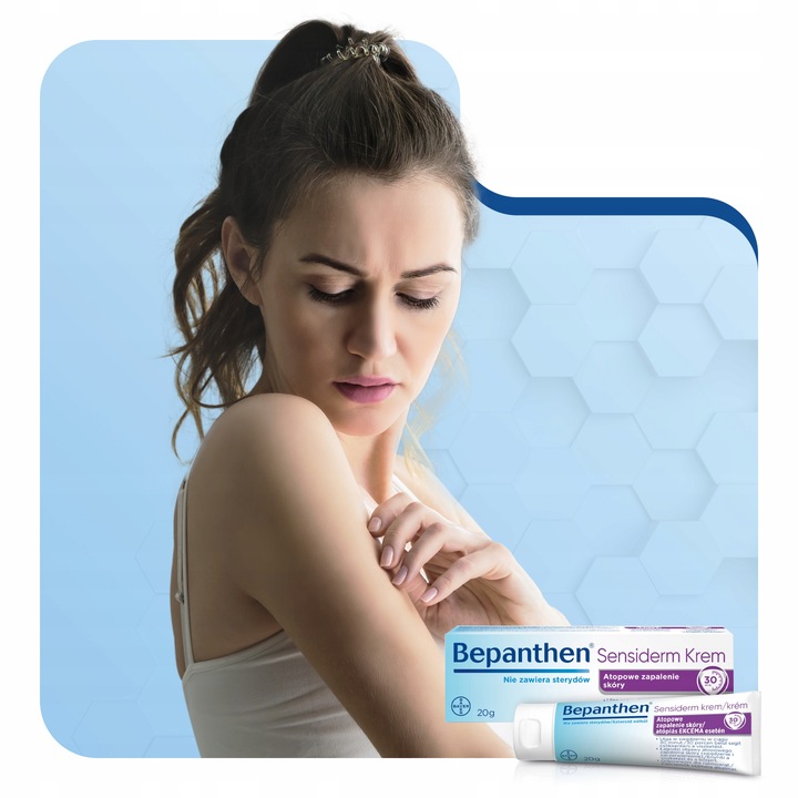 BEPANTHEN SENSIDERM Krem leczenie AZS i egzemy 20g