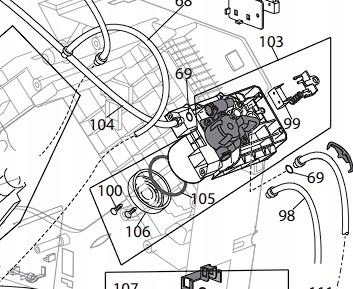 Zestaw uszczelek termobloku / infuzora Delonghi ECAM / ETAM (20 szt) +