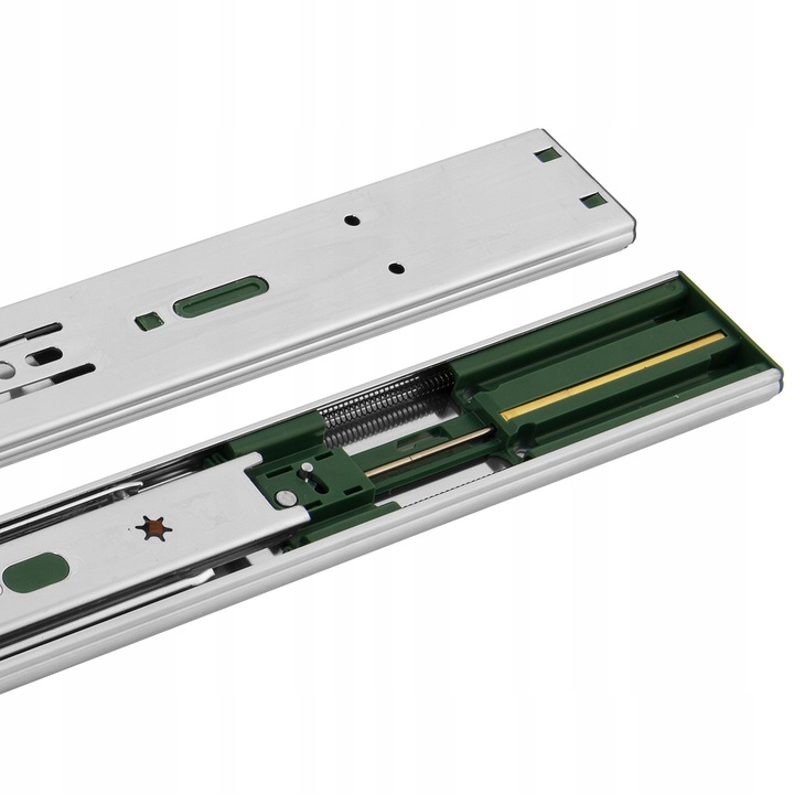 Prowadnica kulkowa do szuflad L-450 cichy domyk GTV VERSALITE PLUS+