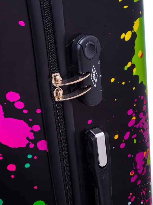 ŚREDNIA WALIZKA PODRÓŻNA TORBA NA KÓŁKACH TURYSTYCZNA XL ABS