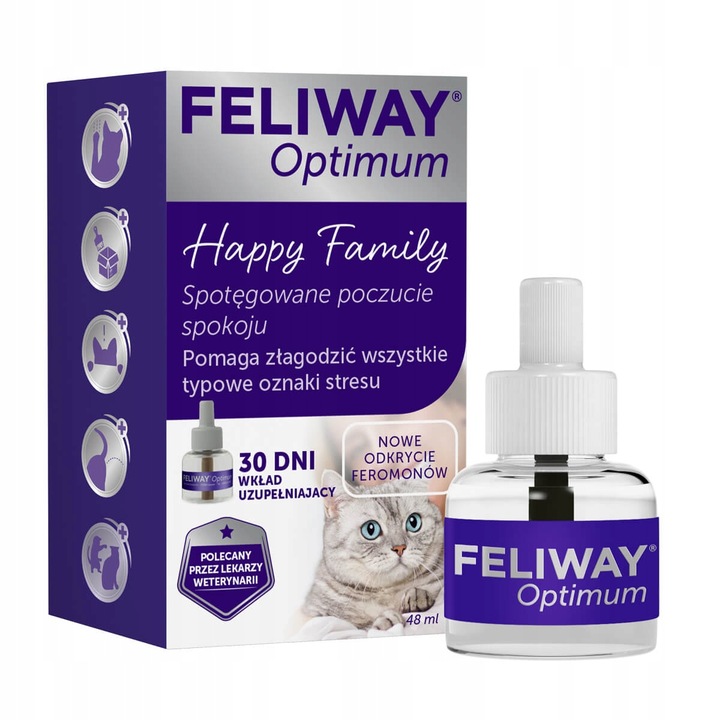 CEVA Feliway Optimum wkład 3x48ml