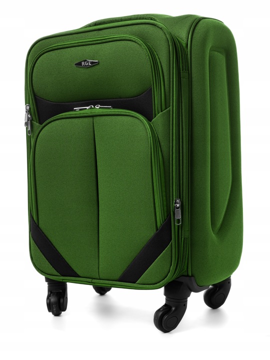 RGL ŚREDNIA WALIZKA PODRÓŻNA XL 4 KÓŁKACH BAGAŻ MATERIAŁOWA MIĘKKA