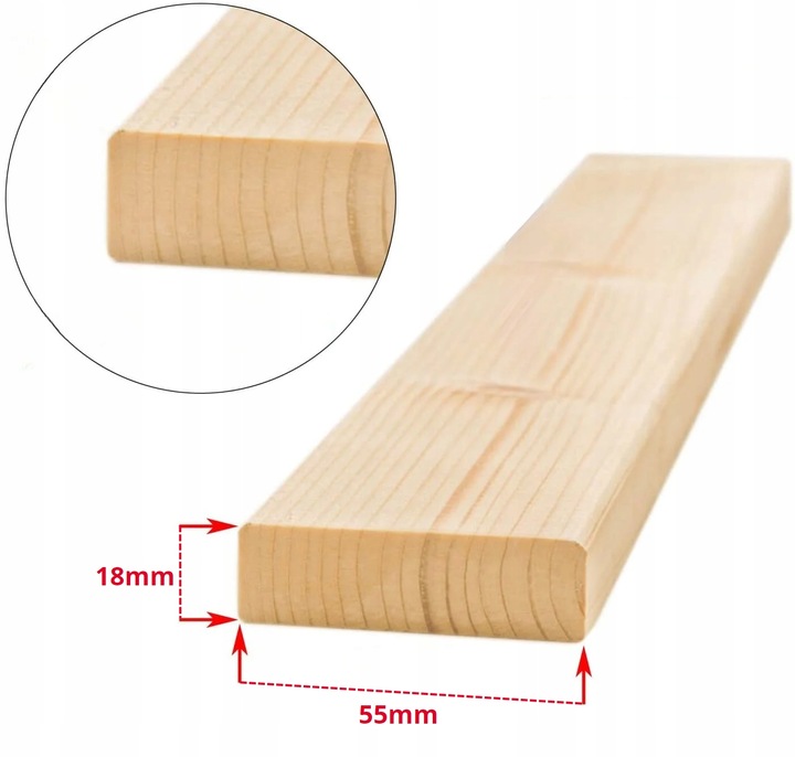 Stelaż do Łóżka Wkład pod Materac 46 Listew Dno Solidny 160x200