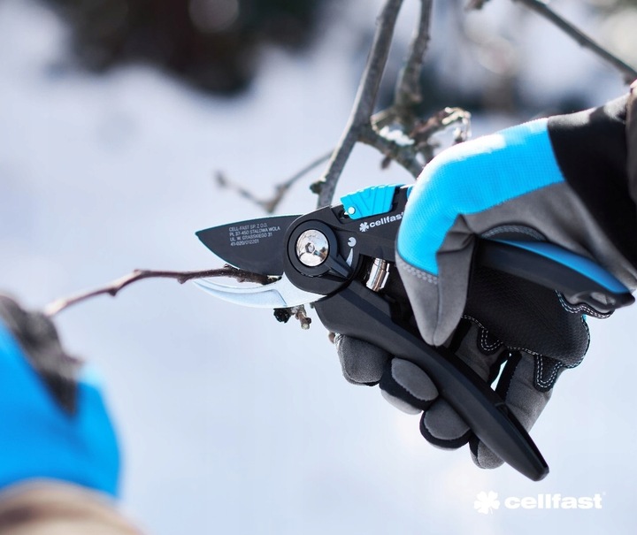 Sekator Ogrodowy Do Krzewów Gałęzi Nożyce Ręczne Kowadełkowe Cellfast