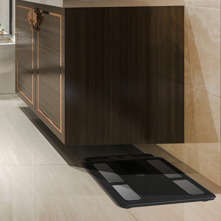 Waga Łazienkowa Analityczna 15 Parametrów Apple Health, Google Fit, IF2825A