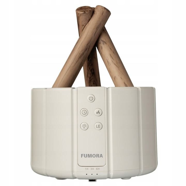 NAWILŻACZ POWIETRZA DYFUZOR LAMPKA NOCNA EFEKT PŁOMIENIA KOMINEK