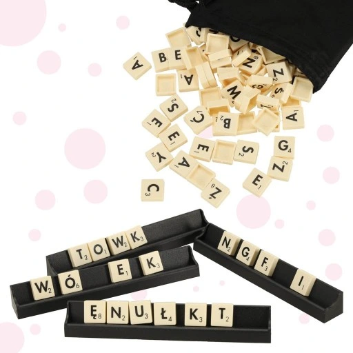 ALEXANDER Scriba gra słowna travel scrable exclusive skrabble duża wyrazy