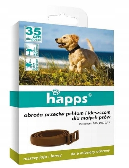 ZESTAW NA PCHŁY DLA MAŁYCH PSÓW OBROŻA ŻEL + SPRAY