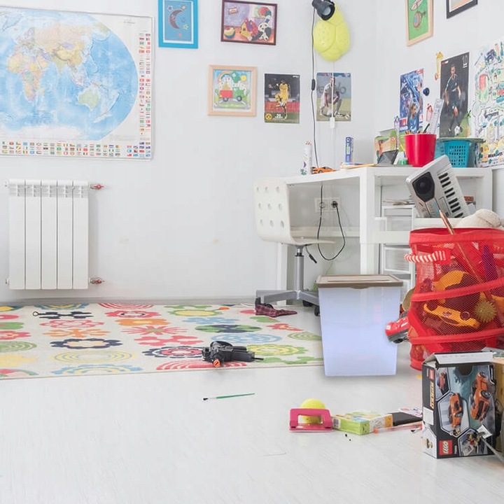 PLASTIKOWY POJEMNIK NA PROSZEK DO PRANIA NA KARMĘ Z POKRYWKĄ WIADERKO 10L