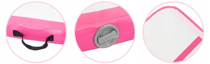 MATA GIMNASTYCZNA DMUCHANA ŚCIEŻKA AKROBATYCZNA 4m MATERAC ĆWICZEŃ AIRTRACK