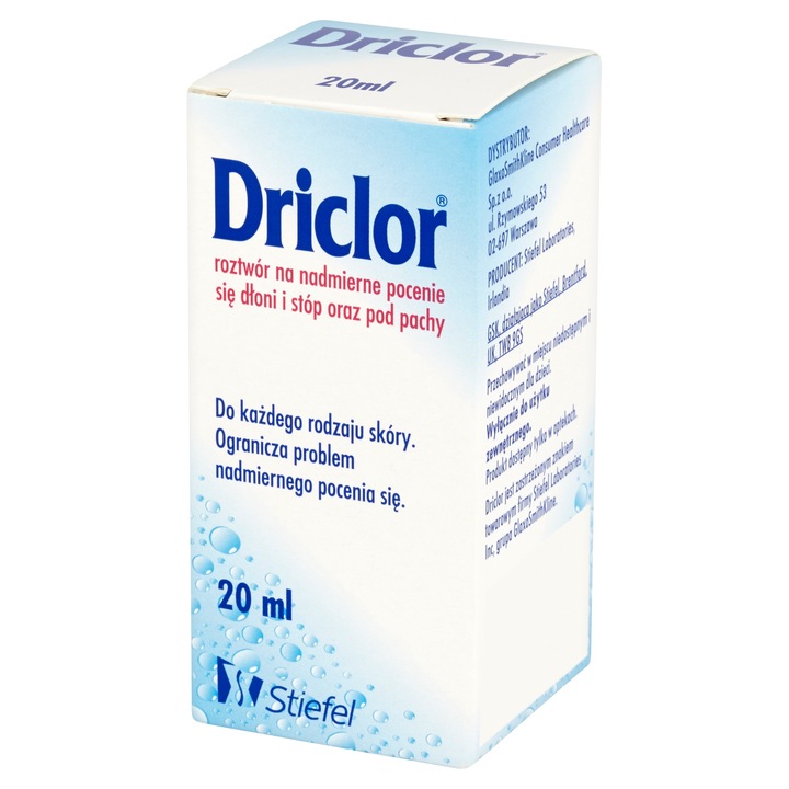 Driclor 20 ml antiperspirant roll-on