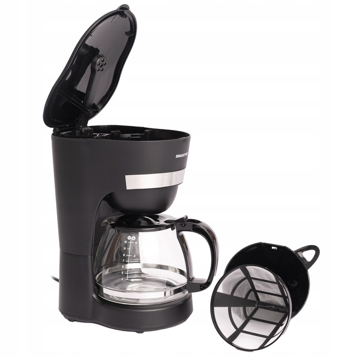 Ekspres do Kawy Przelewowy Smarton CE 300 1,25 Litra 600W Czarny