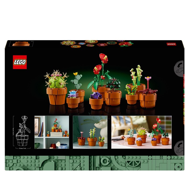 LEGO ICONS Małe roślinki 10329