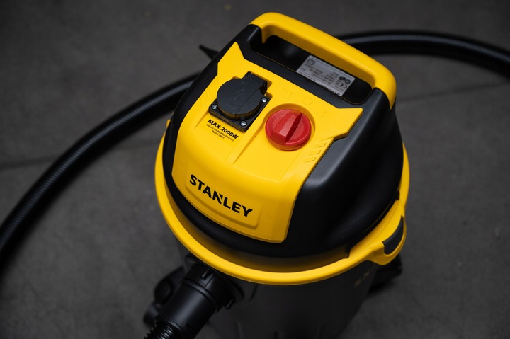 ODKURZACZ PRZEMYSŁOWY BEZWORKOWY MOKRO SUCHO GIPSU STANLEY 3200W