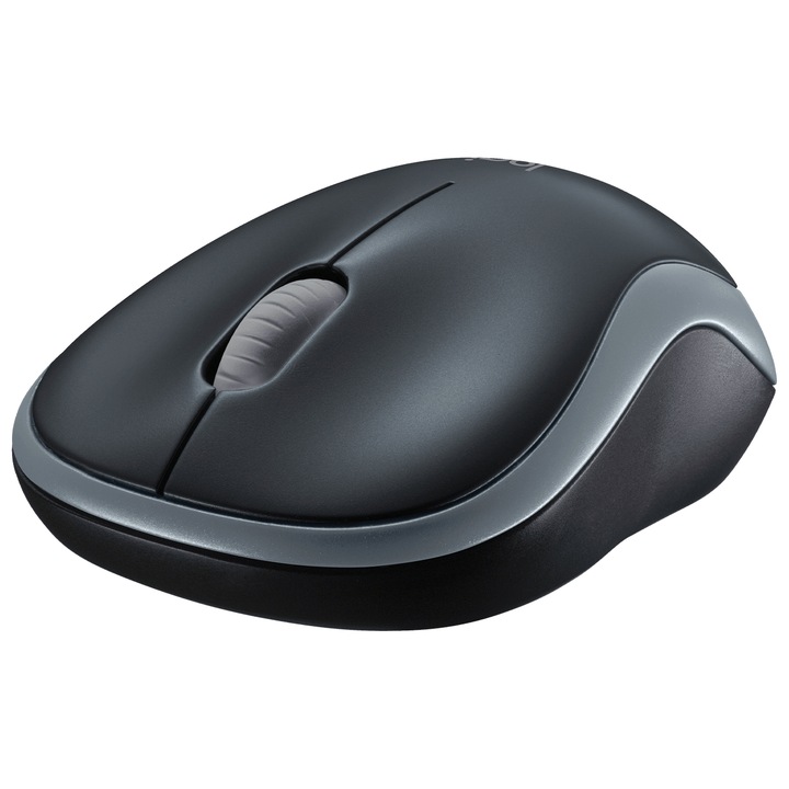 Myszka bezprzewodowa Logitech M185 szara, sensor optyczny 1000DPI 2.4GHz
