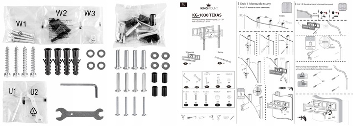 SUPER MOCNY UCHWYT do TELEWIZORA WIESZAK TV ŚCIENNY OBROTOWY LCD 32-70