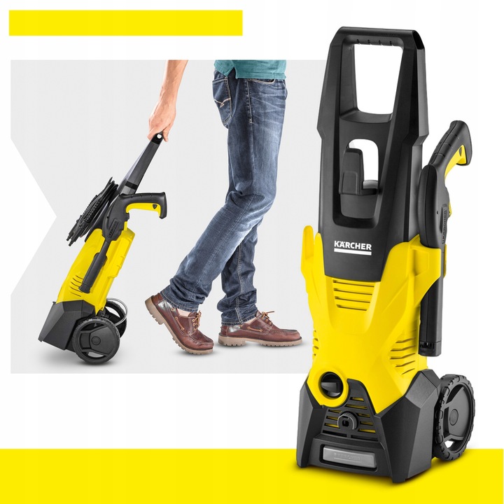 Myjka ciśnieniowa Karcher K3 120 bar do kostki brukowej samochodu