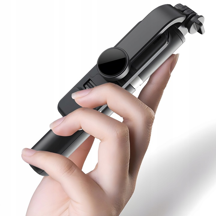 SELFIE STICK STATYW KIJEK DO TELEFONU Z PILOTEM LAMPA LED BLUETOOTH TRIPOD