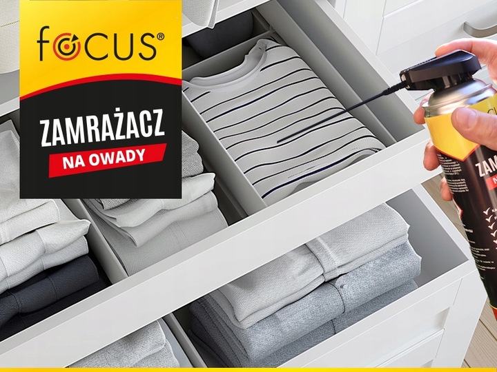 ZAMRAŻACZ na owady zwalcza larwy jaja pluskwy pająki karaluchy XXL