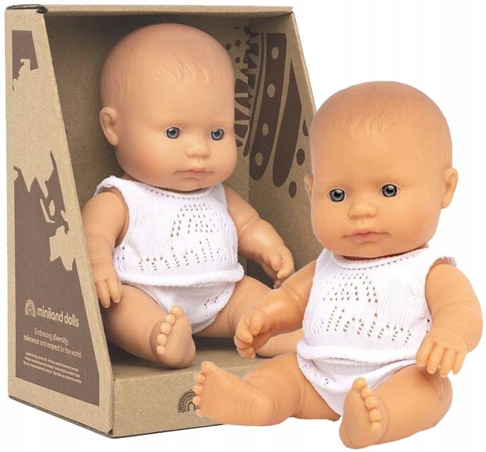 MINILAND LALKA DZIEWCZYNKA DZIDZIUŚ EUROPEJKA 21 CM
