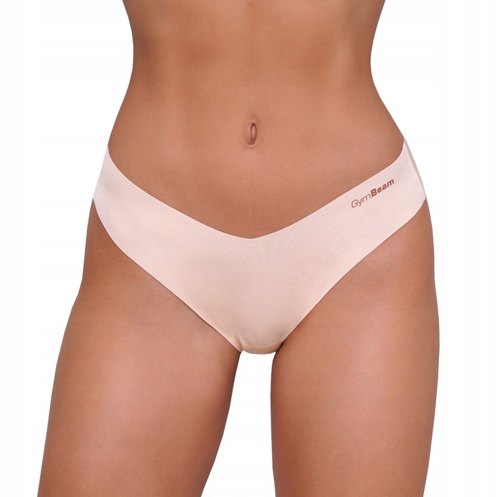 MAJTKI BEZSZWOWE BRAZYLIJSKIE BEŻOWE GŁADKIE 3 PAK - GymBeam M