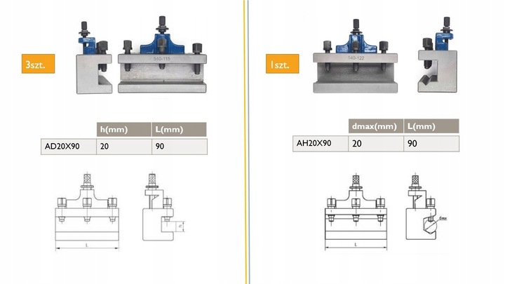 MULTIFIX A Imak narzędziowy wymienny - Typ AD2090