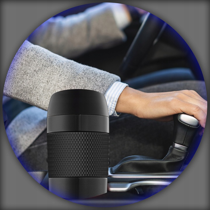 KUBEK TERMICZNY TERMOS ANTYPOŚLIZGOWY NA KAWĘ HERBATĘ DO SAMOCHODU DUŻY