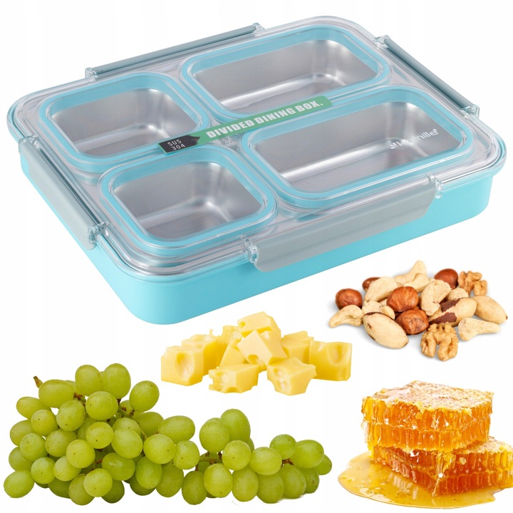 POJEMNIK OBIADOWY TERMOS NA ŻYWNOŚĆ OBIAD LUNCH BOX KAMILLE