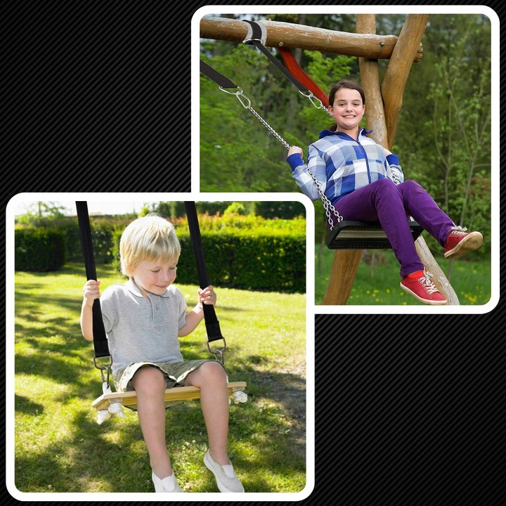 PASY DO HAMAKA MOCOWANIE DO HUŚTAWKI ZESTAW LINKI TAŚMY OSŁONY