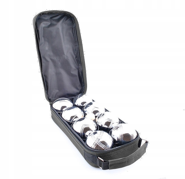 GRA PETANQUE KULE BULE BOULE 8 KUL POKROWIEC BOCCE