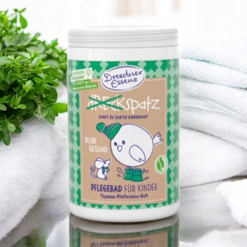 Naturalna Sól do Kąpieli BĄDŹ ZDRÓW dla Dzieci GRYPA KATAR Dresdner