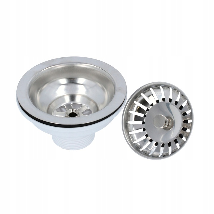Odpływ Zlewu 3,5 SITKO METALOWE Korek Spust Syfon Zlewozmywaka Uniwersal MR