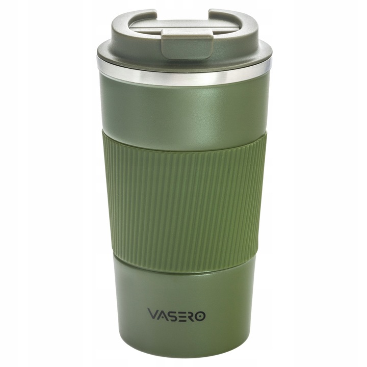 ANTYPOŚLIZGOWY KUBEK TERMICZNY USTNIK TERMOS na herbatę kawę DO SAMOCHODU