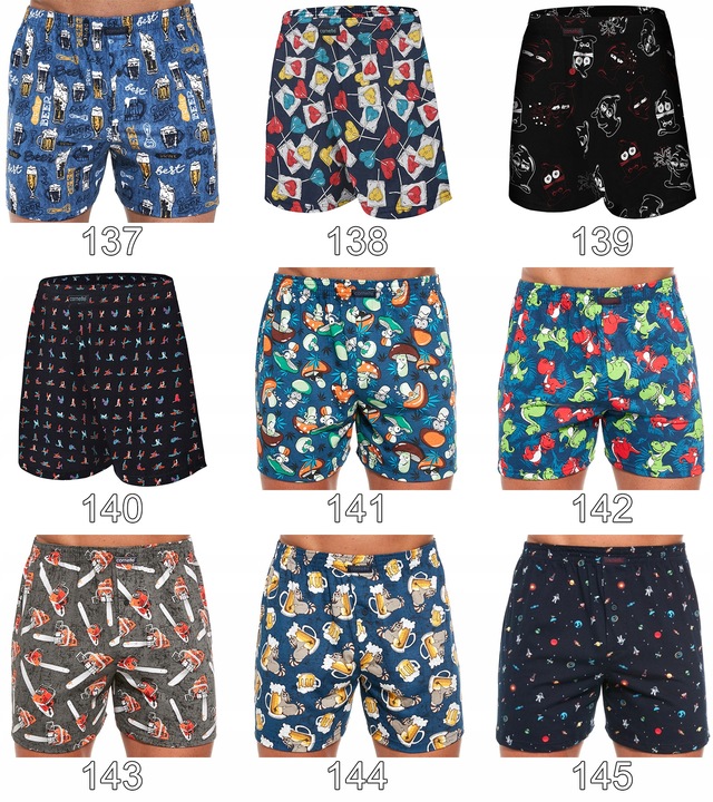 CORNETTE BOKSERKI CLASSIC - luźne x 5 szt. XL