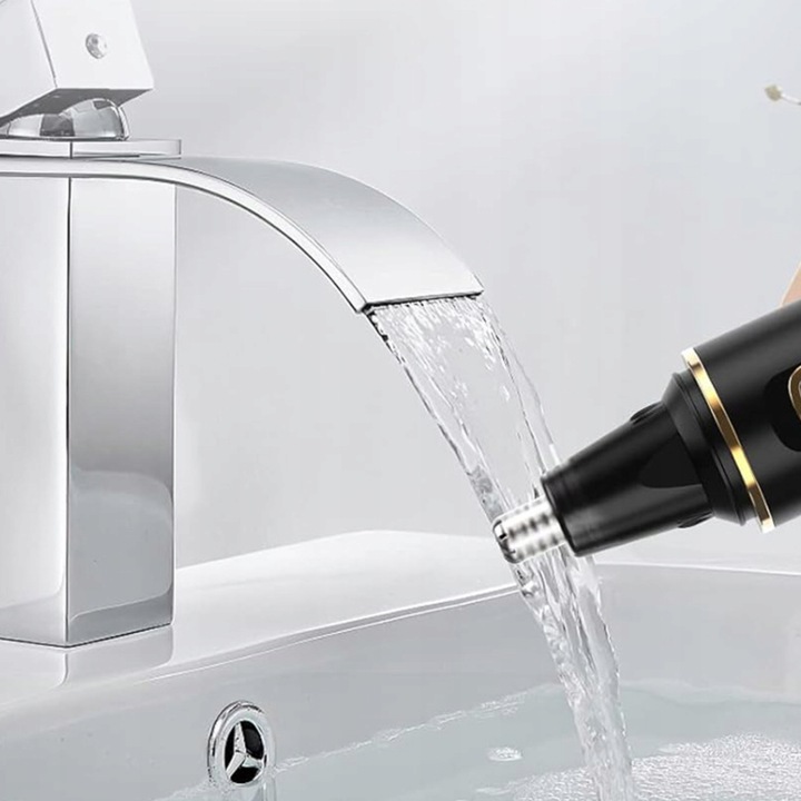 TRYMER DO NOSA I USZU BRWI WĄSÓW BRODY DEPILATOR WŁOSÓW GOLARKA USB 3