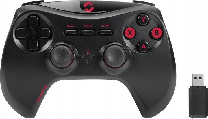 BEZPRZEWODOWY PAD Kontroler Speedlink STRIKE NX PC / PS3 Joystick WIBRACJE