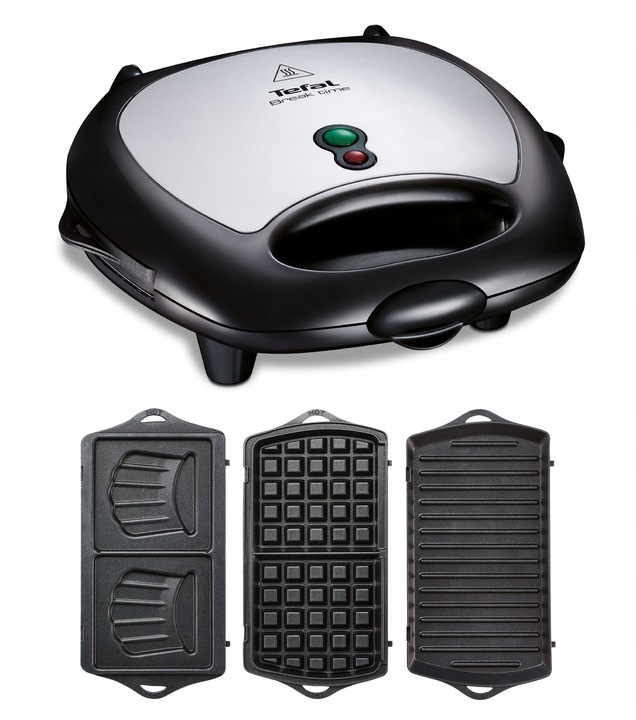 Opiekacz Gofrownica Panini do kanapek 3w1 TEFAL Break Time SW6148