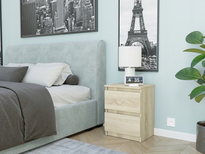 Szafka nocna komoda stolik 40cm R-2 SONOMA