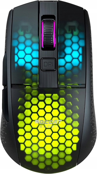 Mysz bezprzewodowa OPTYK ROCCAT Burst Pro Air 19000DPI RGB LED TitanSwitch