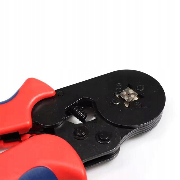 PRASKA ZACISKARKA DO KONEKTORÓW KOŃCÓWEK KABLI PRZEWODÓW + 1200 SZT