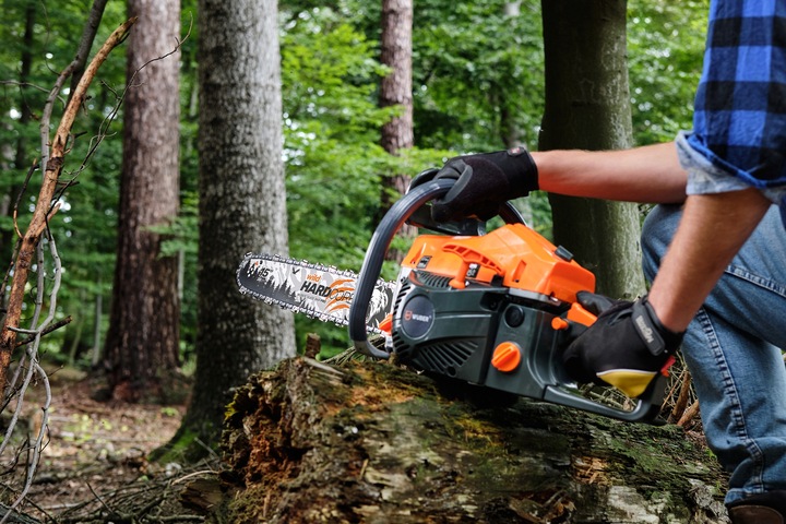 PROWADNICA DO PIŁY SPALINOWEJ PILARKI 15" 38CM + 2X ŁAŃCUCH 0.325"