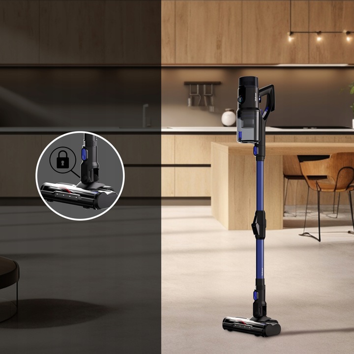 Odkurzacz Bezprzewodowy Pionowy VOKSAR V11s 5w1 LED FLEX TUBE HEPA