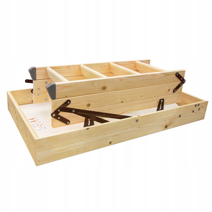 Schody Strychowe Wyłaz na Strych 4STEP GREENLINE 120x80 35mm 1,05