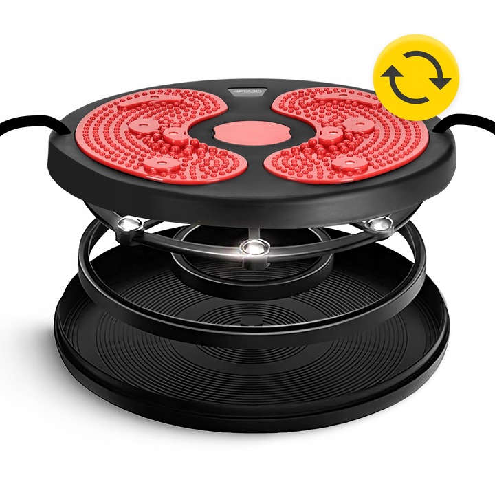 TWISTER OBROTOWY DO ĆWICZEŃ Z LINKAMI MASAŻER STÓP PLATFORMA Z